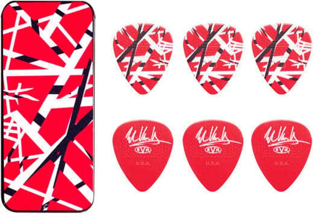 Médiator Dunlop EVH Frankenstein - Idéal pour le Solo et le Rock Classique