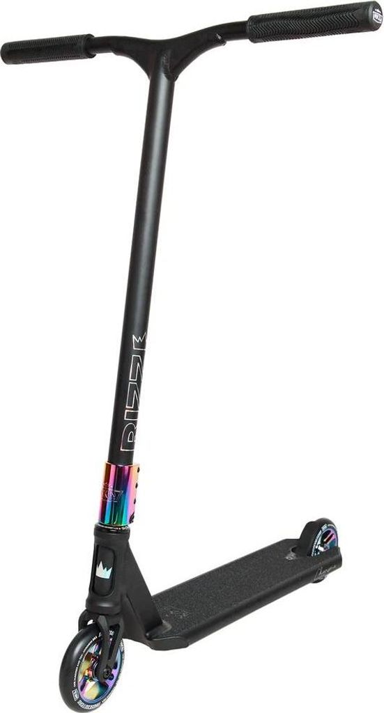 NKD Rizz Stunt-Scooter – Leicht, robust und komplett für Anfänger und Fortgeschrittene – 110-mm-Räder und Deck aus 6061-T6-Aluminium.