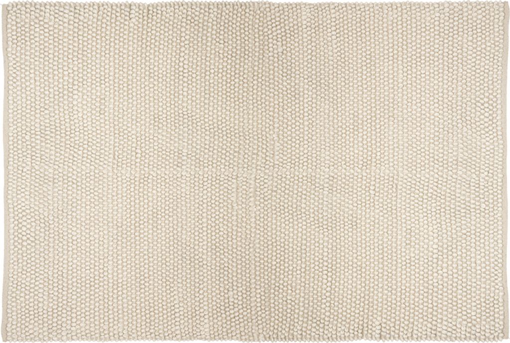Eazy Living Wollteppich 120 cm x 170 cm Paien Elfenbein