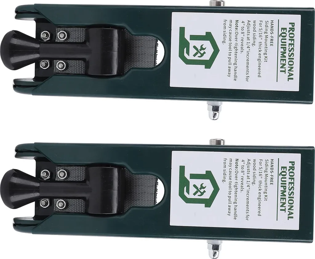 Support d'installation de bardage pour poseur seul, acier carbone durable - 2