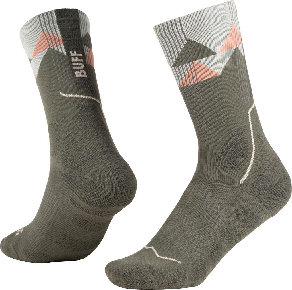 BUFF Thermonet Crew Socks 138869823, Socken, Uni, Grün