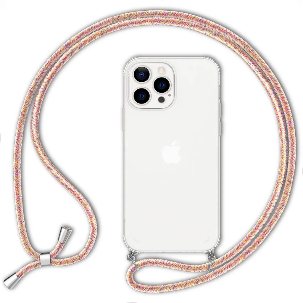 Custodia NALIA iPhone 13 Pro Max con Catena - Protezione Urti e Design