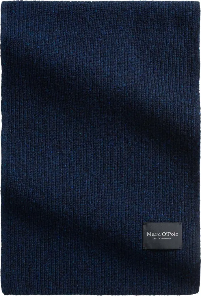 Sciarpa Marc O'Polo Blu Navy a Maglia - Accessorio Uomo Invernale Premium