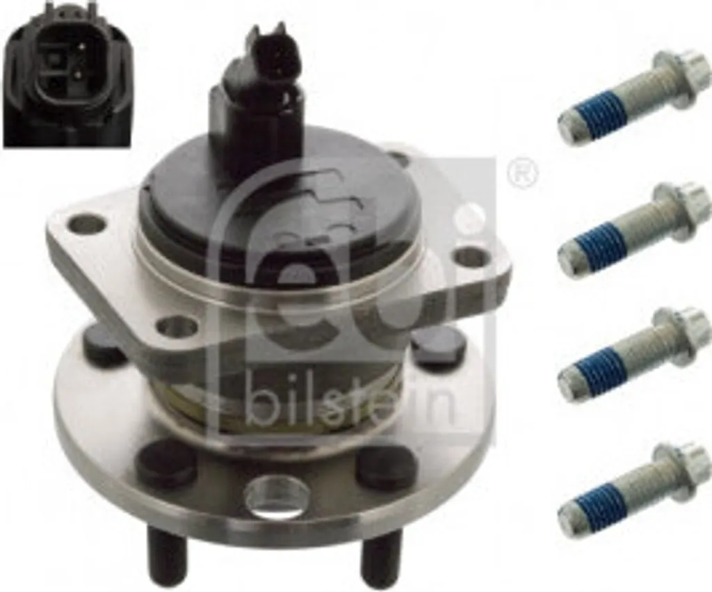 Kit roulement de roue Ford Mondeo III FEBI 19983 - Réparation train AR