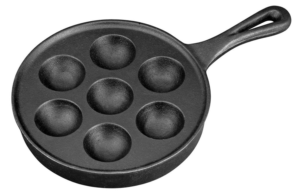 Camp Chef Aebleskiver Pfanne aus Gusseisen für 7 dänische Produktbild 
