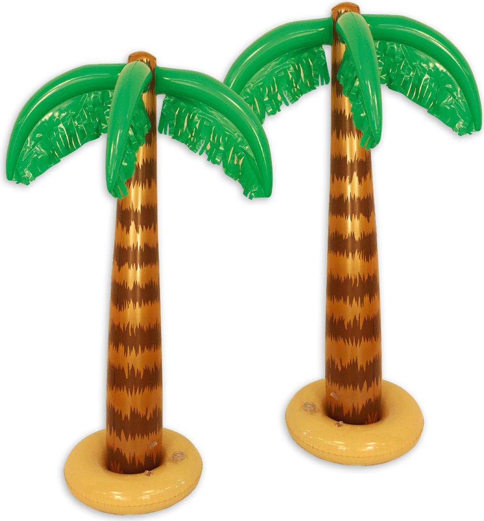 Tropische Palmen 2er Set aufblasbar Produktbild 