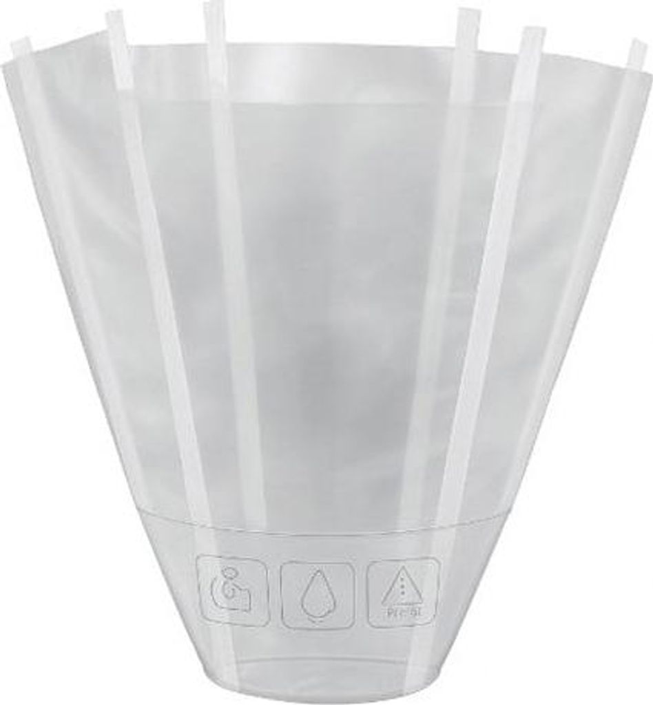 Wazon do transportu kwiatów bukietów 105x195mm Woreczek Zdjęcie produktu 