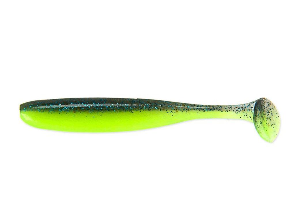 Keitech Easy Shiner 4" Chartreuse Thunder