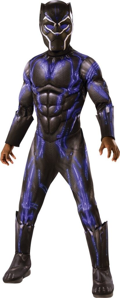 Pantera Nera - Costume "Deluxe" - Bambini BN5513 (116) Immagine del prodotto 