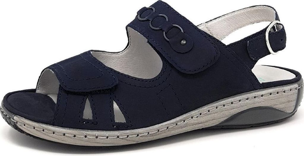 Lugina Garda - cuir nubuck marine Taille : 39 Normal Image du produit 