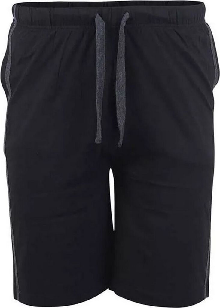 Duke - "D555 Ryan" Jersey-Shorts 2er-Pack für Herren DC510 (6XL) (Schwarz/Holzkohle)