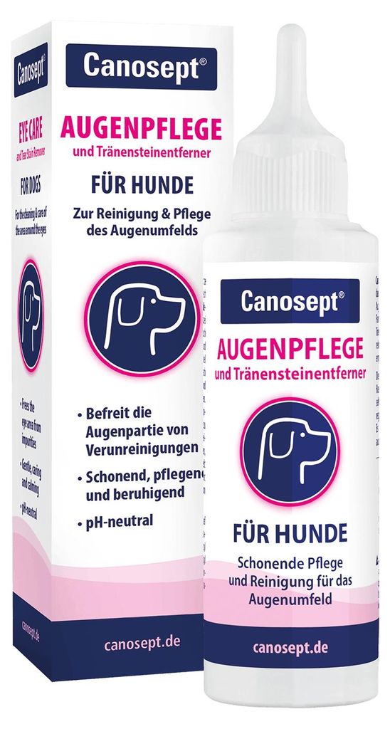 Canosept Augenpflege für Hunde 120 ml Produktbild 
