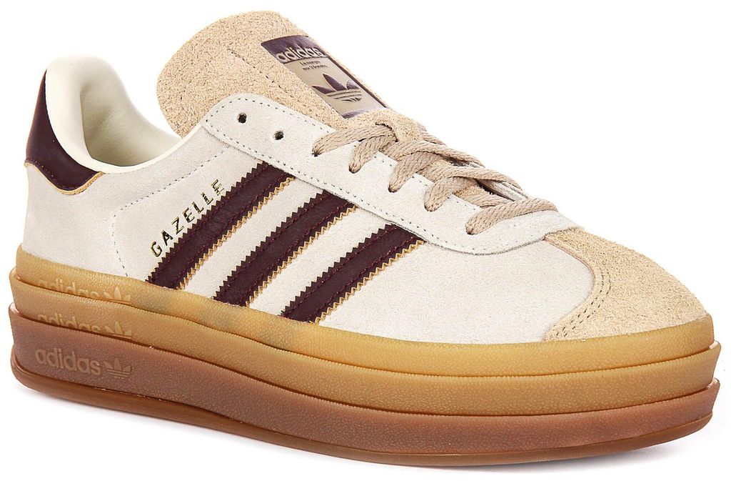 Adidas Gazelle Bold W In Beige For Women – 6 UK - 39 1/3 EU Produktbild 