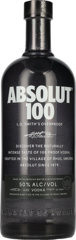 1 l Flasche Absolut Edel Vodka 100 Proof | 50 % vol | 1,0 l Immagine del prodotto 