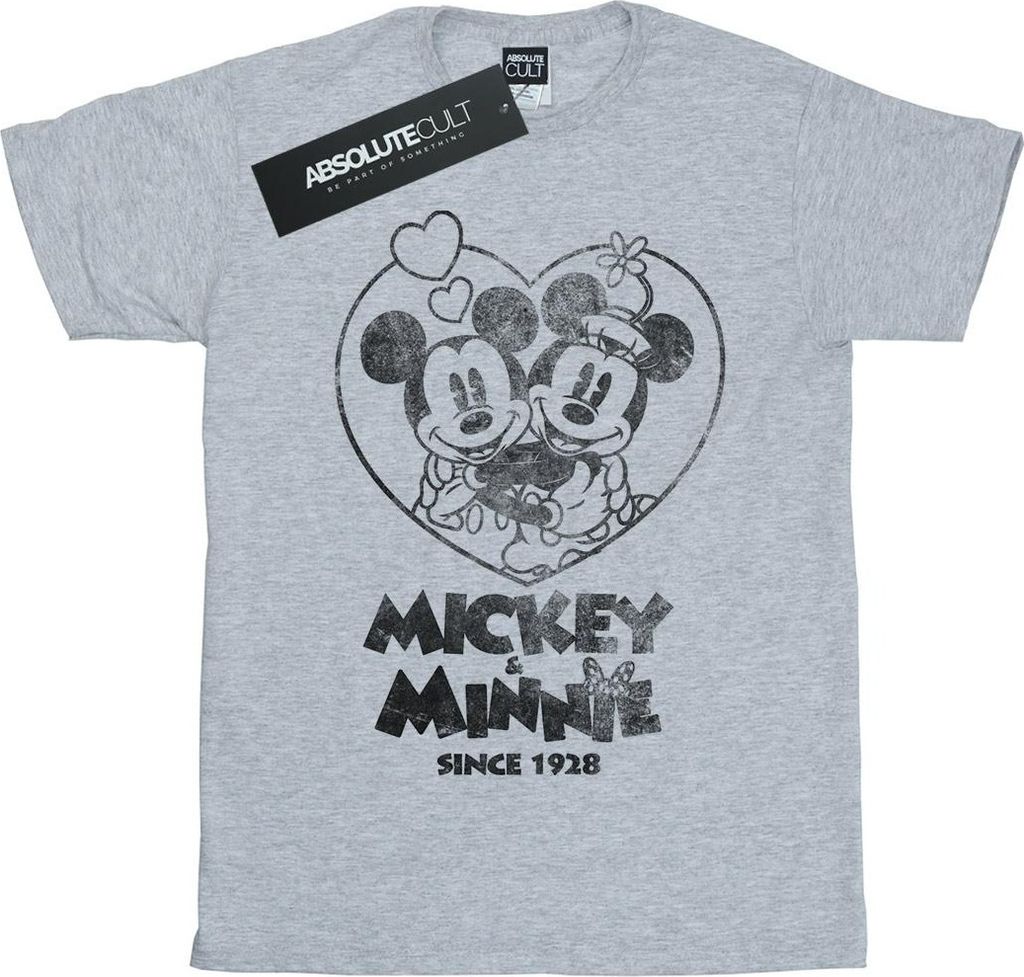 Disney - "Since 1928" T-Shirt für Damen BI36200 (3XL) (Grau)