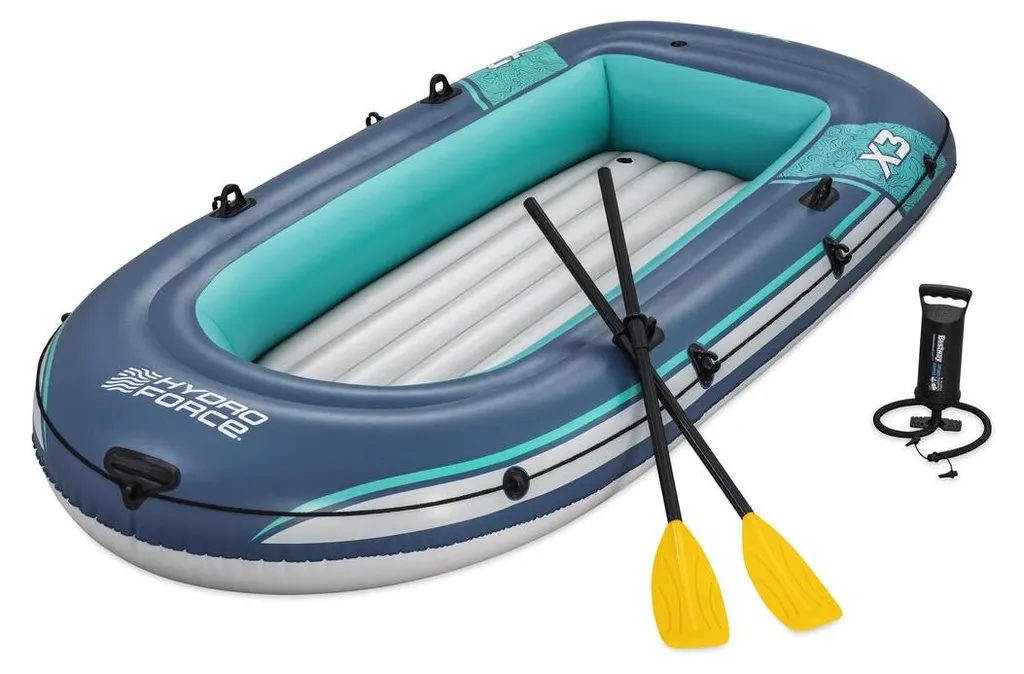 Bateau Bestway Trek X3 294 x 137 cm 61154 - Ensemble Complet de Loisirs