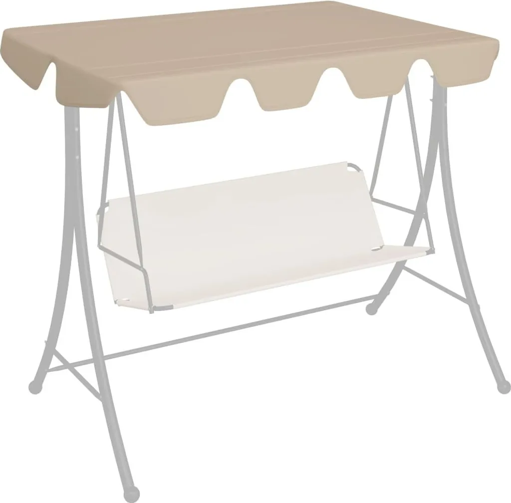 Guida al Ricambio: Tettuccio Dondolo Hollywood Beige 150x110 cm
