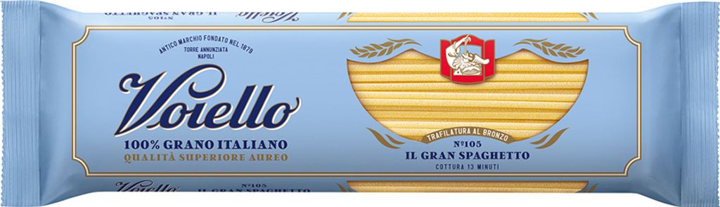 24x Pasta Voiello Vermicelli - Gran Spaghetto N.105 500g - Produktbild 