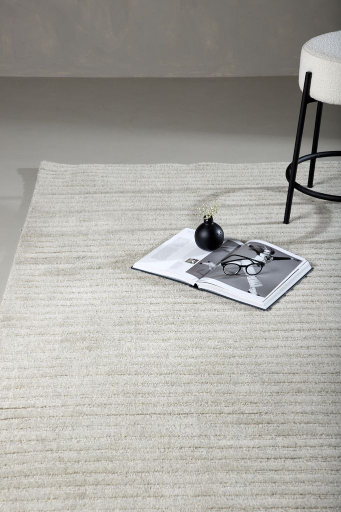 Venture Home Teppich Milton Hellgrau