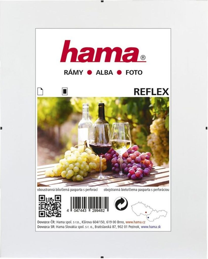 30x40 | Hama Euroklip clip-Fix, normání sklo Obrázok produktu 