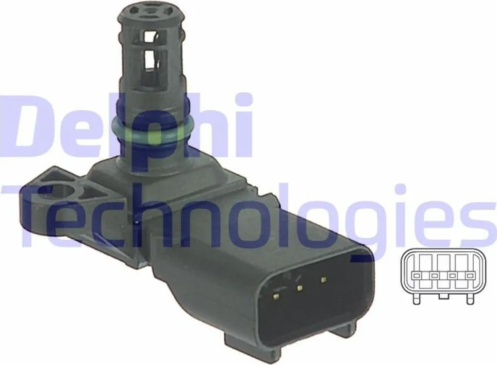 Capteur MAP d'admission Delphi pour moteurs Ford C-Max, Focus et KA