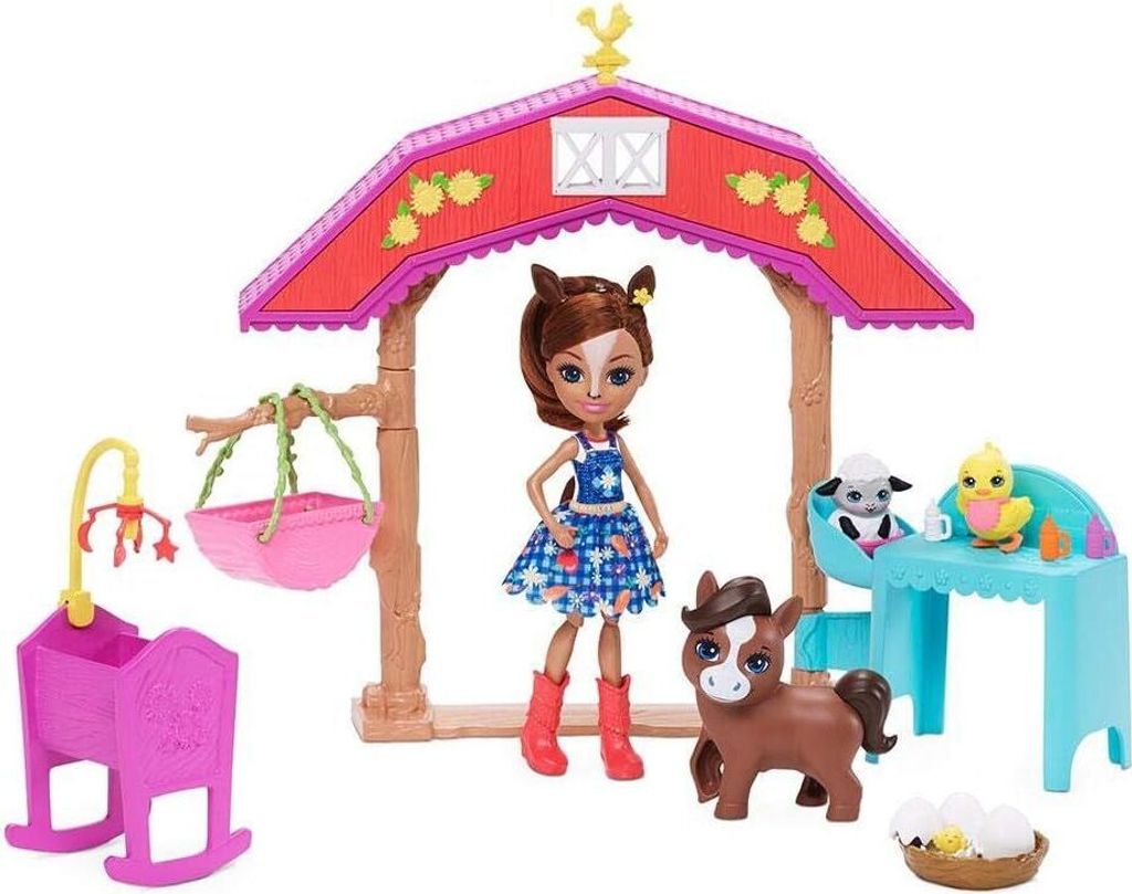 Asilo Enchantimals con il cavallo e il trotto di Haydie Immagine del prodotto 