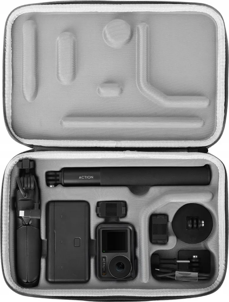 Custodia rigida protettiva per fotocamera e accessori DJI OSMO ACTION 3 4 5 PRO - 4