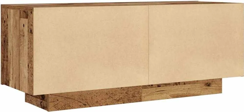 Maison Exclusive - Mobile TV effetto legno antico 100x35x40 cm Materiale ligneo - 6