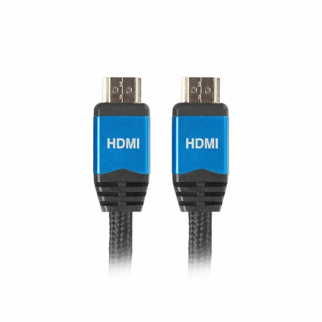 Cavo HDMI 1,8m Lanberg CA-HDMI-20CU-0018-BL 4K UHD High Speed Nero