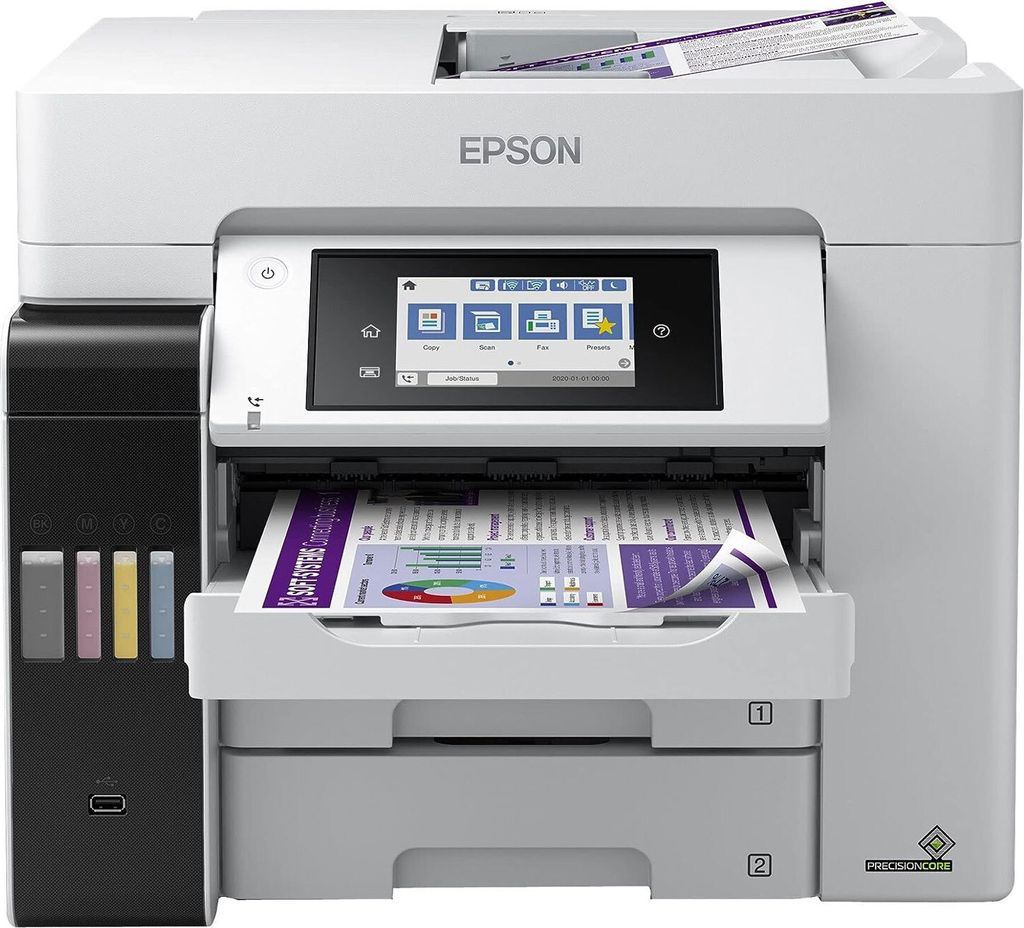 Epson EcoTank ET-5880, Tintenstrahl, Farbdruck, 4800 x 2400 Produktbild 