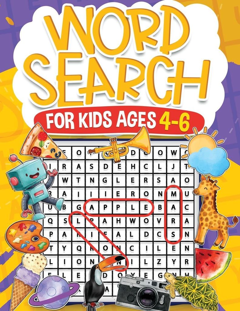Word Search for Kids Ages 4-6 Volume 2