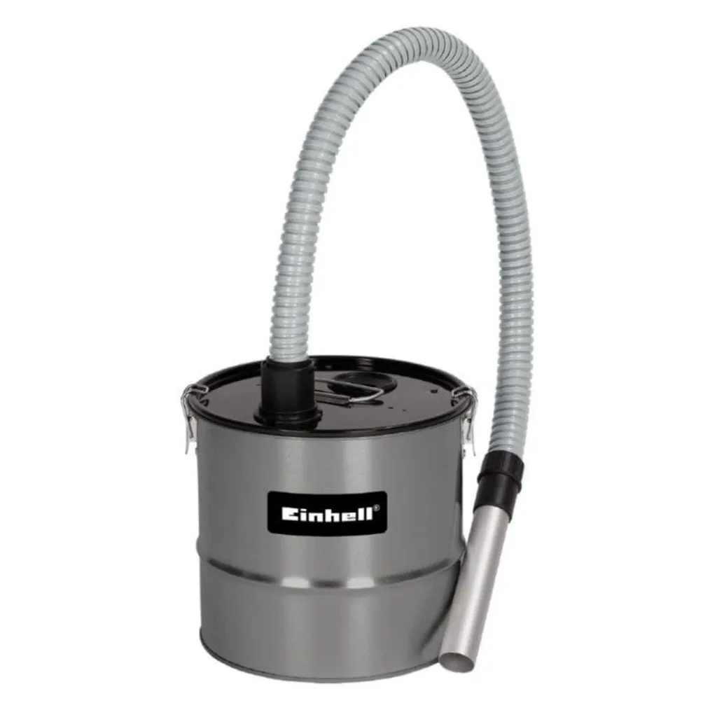 Pré-séparateur de cendres Einhell 12L - Bac de récupération métal