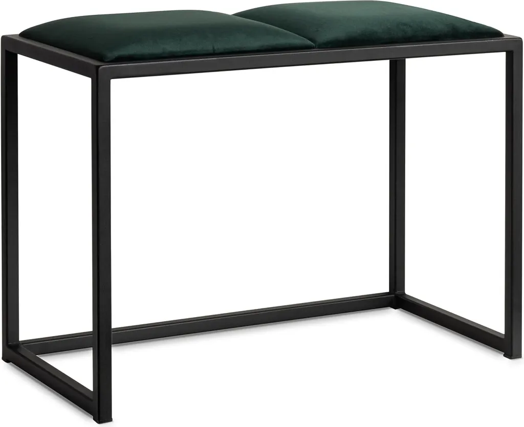 Panca Verde 64,5 cm Sospesa in Stile Loft | Artigianale per Ingresso