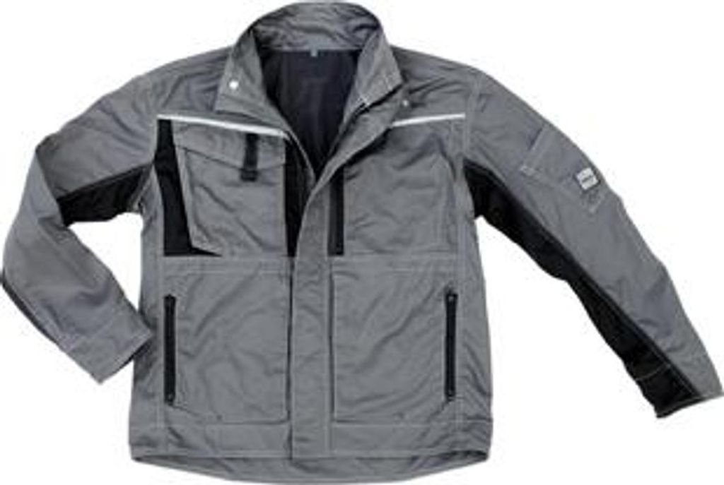 Arbeitsjacke Champ, Gr. S, grau/schwarz Excess