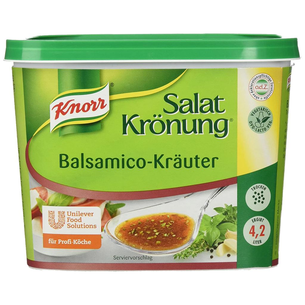 Knorr Salatkrönung Balsamico Herbes pour vinaigrette claire Image du produit 