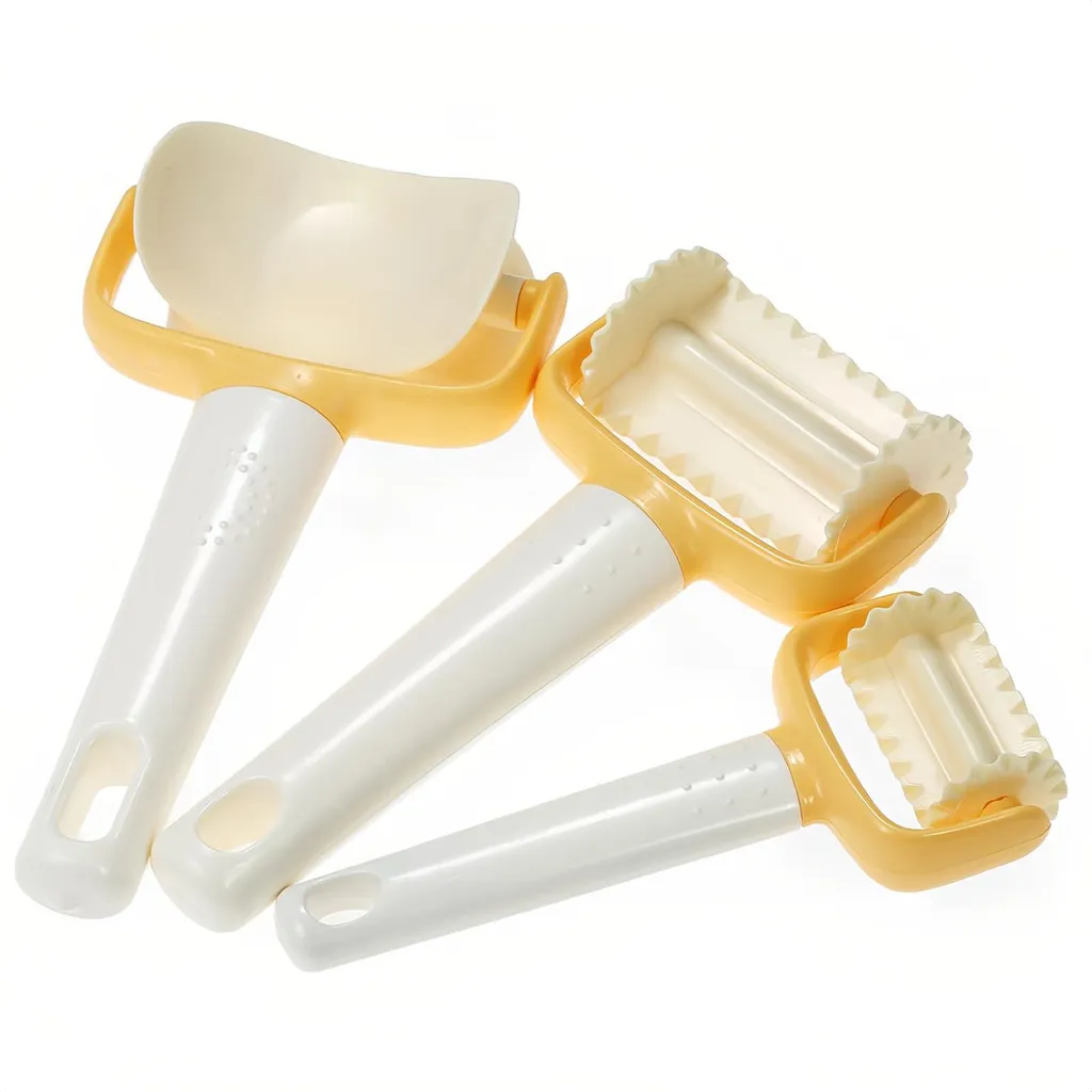 Lot de 3 emporte-pièces roulettes pour raviolis et biscuits maison