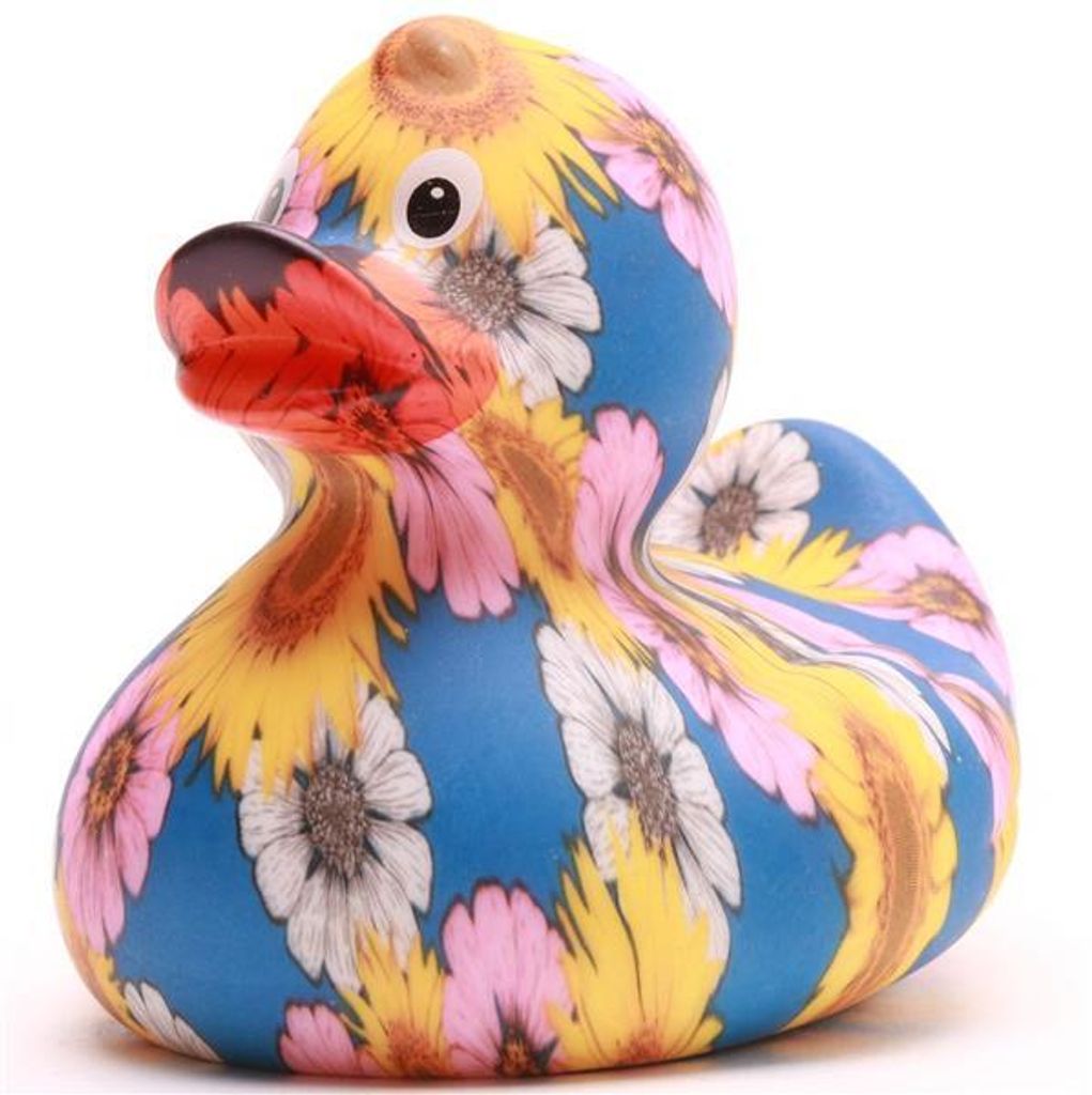 Badeente Daisyfield Vinyl 7,5 cm Quietscheente