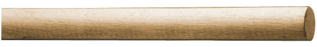 Hermann Wolz Barre ronde en hêtre diamètre 18mm longueur 1m polie
