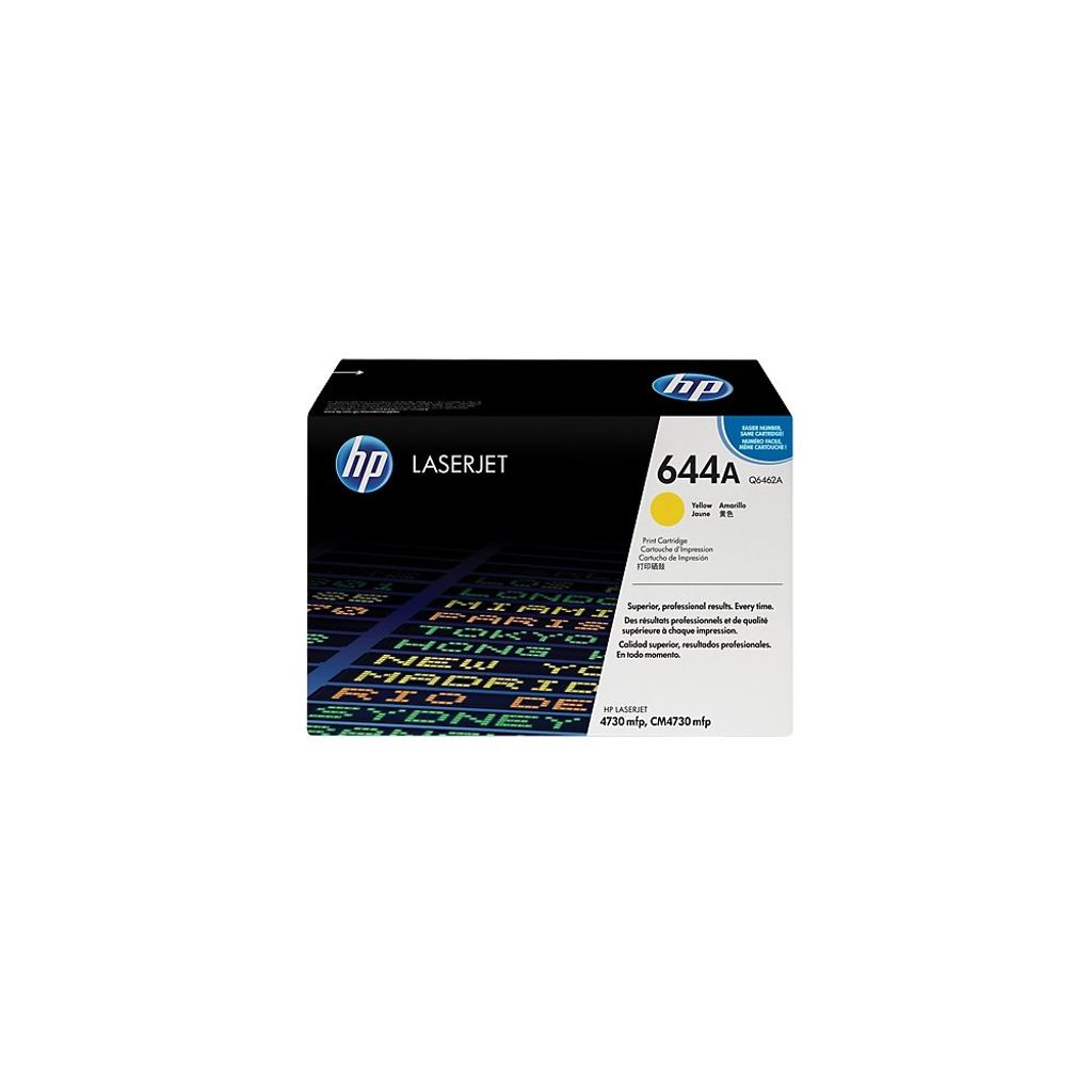 Q6462A HP 644A Yellow Original LaserJet Toner Cartridge with ColorSphere Toner Tonerkartusche 1 Stück(e) Gelb