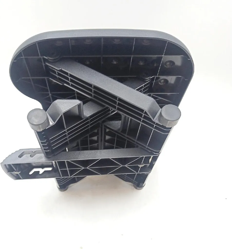 Repose-pieds de bureau ACROPAQ réglable avec surface de massage - Gris