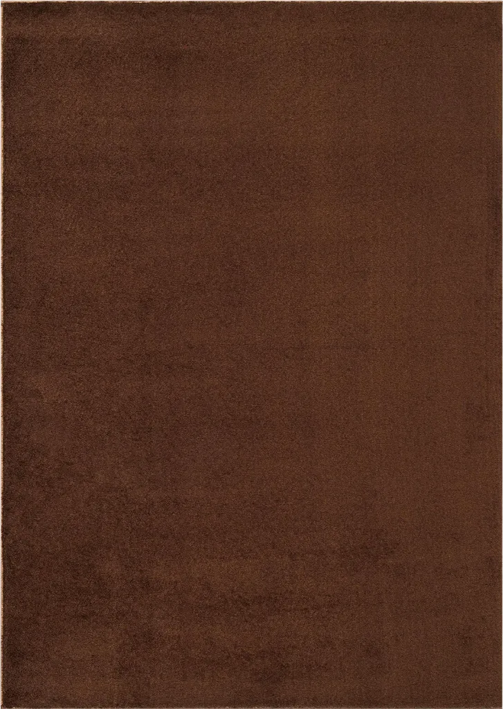 Tapis de Chambre Cocooning 180x250 cm CUDDLE Marron - Déco Salon