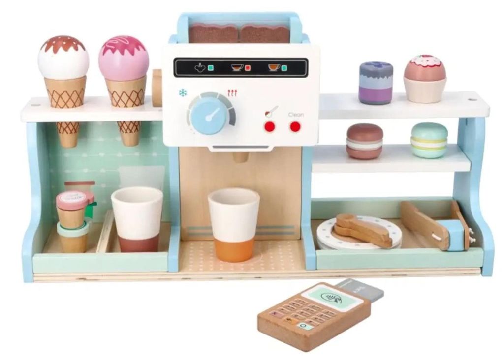 Gelateria, legno, Adam Toys Immagine del prodotto 