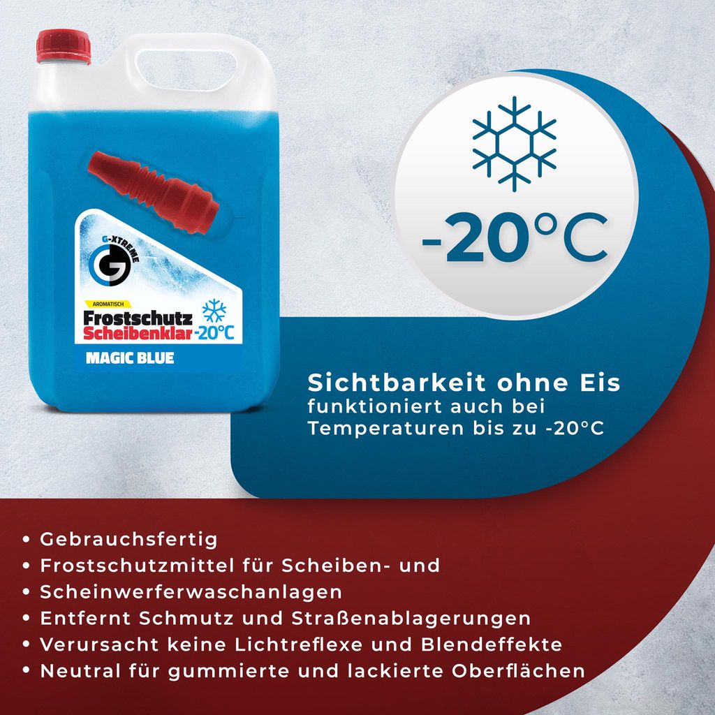 KaiserRein Scheibenreiniger Winter Frostschutz Konzentrat 10 L Premium  Autoscheibenreiniger für den klaren Durchblick Auto KFZ Winter  Scheibenwischwasser : : Auto & Motorrad