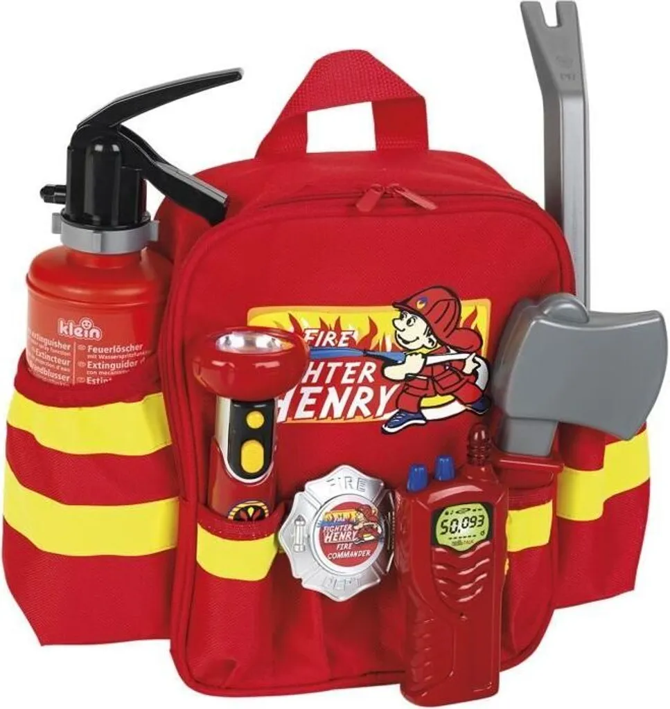 Zaino Pompieri Theo Klein 8900 Professionale per Bambini - In Pronta Consegna