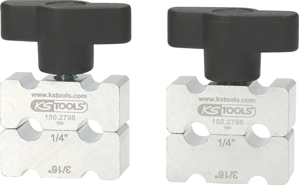 Pince de cintrage 15 mm KS Tools en acier renforcé pour tubes rigides