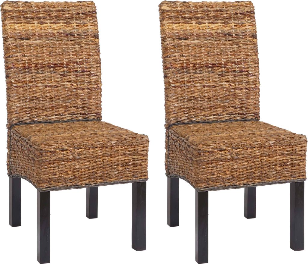 set di 2 sedie da pranzo sedia in vimini M69 sedia BALI Immagine del prodotto 