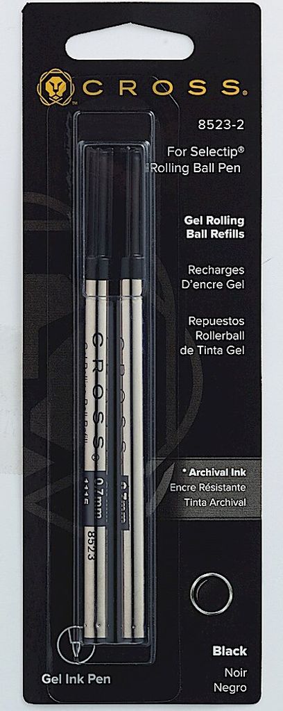 Cross 8523-2 Gel Rollerball Selectip Minen Schwarz - Produktbild 4