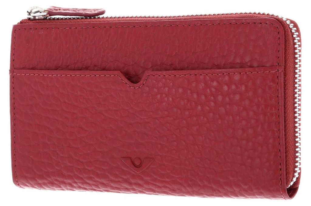 VOi Geldbörse Hirsch Kirby Wallet Granat dunkelrot Produktbild 