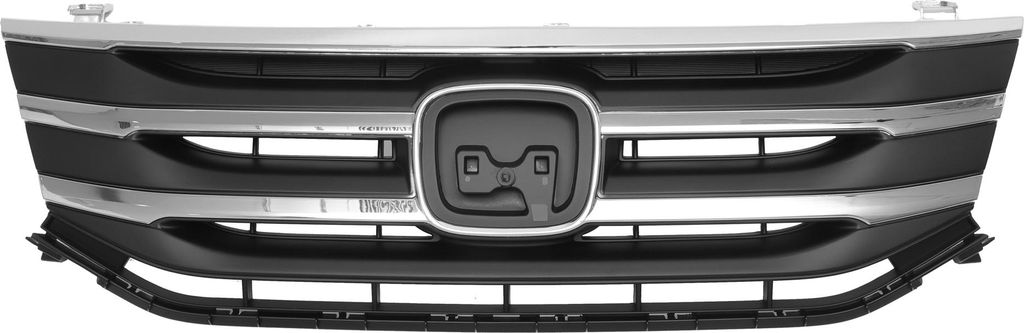 Frontgrill für die obere Motorhaube für Honda Odyssey 2011 2012 2013 Frontgrill für die obere Stoßstange Nieren Grill Chrom Silberfarben