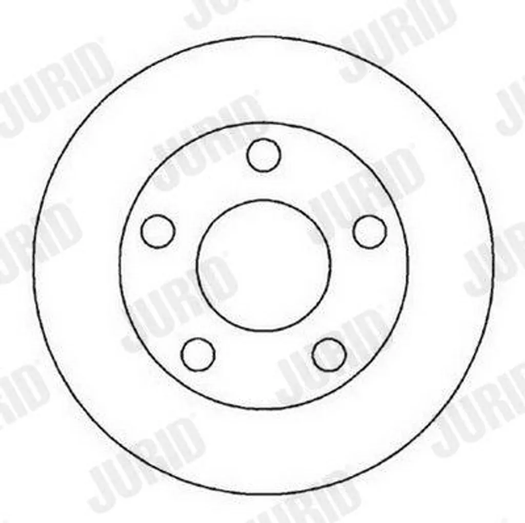 Remplacer Disque de Frein Arrière Passat et Audi A4 - JURID 562005J OE